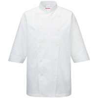 KAZEN（カゼン） コックシャツ ホワイト LL 421-70 1着（直送品）