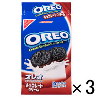 【アウトレット】ヤマザキナビスコ　オレオ　チョコレートクリーム　1セット（18枚入×3袋）