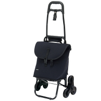 【アウトレット】hacobel　ショッピングカート6輪　ブラック　1台