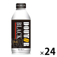 【アウトレット】缶コーヒー　DOUTOR　COFFEE（ドトールコーヒー）　ひのきわみブラック　無糖　ボトル缶　400g　1箱（24本入）　缶コーヒー