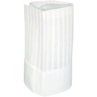 KAZEN（カゼン） シェフハット ホワイト 高30 471-82 10枚入（直送品）