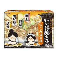 白元アース いい湯旅立ち 粉末薬用入浴剤 なごみ湯の宿 1箱（12包入）