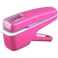 【アウトレット】コクヨ　針なしステープラー＜ハリナックス＞ハンディタイプ　桃　SLN-MSH104P　1個