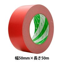 【ガムテープ】 ニュークラフトテープ No.305C 赤 幅50mm×長さ50m ニチバン 1巻