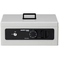 アイリスオーヤマ　防犯ブザー付き手提げ金庫A4（グレー）　SBX-A4（558235）