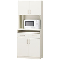 白井産業　キッチンラック　ワイドハイタイプ　1台（2梱包）