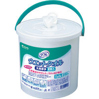 【ウェット】濡れタオル 病院・施設用 リフレ ウェットタオル大判厚手 容器 90094 1箱（4パック入） リブドゥコーポレーション