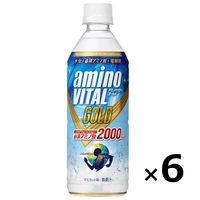 アミノバイタルGOLD　2000ドリンク 電解質 低カロリー 555ml　1セット（6本）