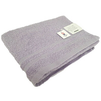 今治タオル 今治ソフトカラー2 バスタオル パープル 1枚 約60×120cm 林