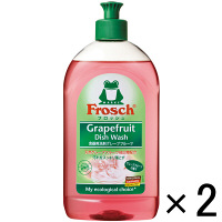 【アウトレット】フロッシュ　食器用洗剤　グレープフルーツ500ml　1セット（2個：1個×2）