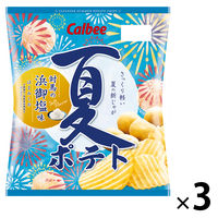 カルビー 夏ポテト対馬の浜御塩味 65g 3袋