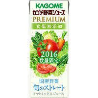 カゴメ　野菜ジュースプレミアム食塩無添加　200ml　1箱（24本入）