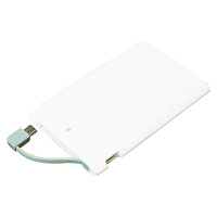 【アウトレット】インプリンク ケーブルが収納できるリチウムバッテリ- ホワイト ILC22-SW