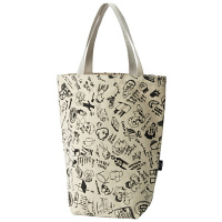 【アウトレット】BRUNO　A4トート　プリントブラック　BRUNO