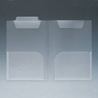 日本ホップス　CF-A4L-2WST　カルテフォルダー　A4ヨコ置き　見開き（スタンダード/ストッパー）　2箱（250枚入×2箱）　（直送品）