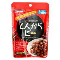 【アウトレット】トーノー　とんがらピー＜ピリ辛ゆで落花生＞　1個（55g）