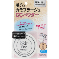 【アウトレット】スキンフラット　CCパウダー　01ライトベージュ　【SPF29　PA+++】　（パフ付）　スタイリングライフBCLカンパニー