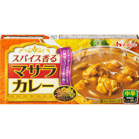 【アウトレット】ハウス食品 スパイス香るマサラカレー ＜カレールウ／中辛＞ 1個（8皿分：4皿分×2）