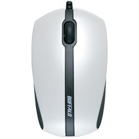 【アウトレット】バッファロー　レーザー式有線マウス　簡易包装　BML1CWH