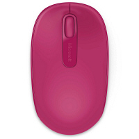 マイクロソフト 無線（ワイヤレス）マウス Wireless Mobile Mouse1850 マゼンダピンク 光学式/3ボタン/3年保証 U7Z-00068