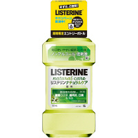 薬用リステリン（LISTERINE） ナチュラルケア 500mL ボトルカップ付 ジョンソン・エンド・ジョンソン マウスウォッシュ