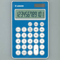 【アウトレット】キヤノン　デザイン電卓LS-Smart着せ替え02＜色彩＞　LS-SmartF02　1台