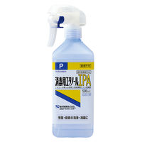 消毒用エタノールIPA 500mL スプレー付 1本 健栄製薬