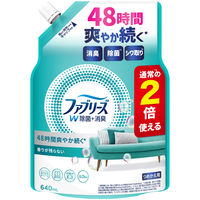 ファブリーズ 布用 W除菌+消臭 香りが残らない 詰め替え 特大 640mL 消臭スプレー P＆G
