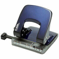 カール事務器　2穴パンチ　アリシス　35枚あけ　ブルー　LP-35-B