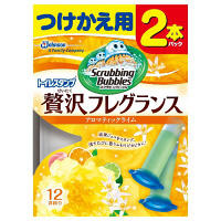ジョンソン　トイレスタンプクリーナー贅沢フレグランス　アロマティックライム　付替2本入(12回分）