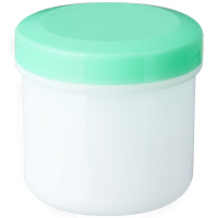 金鵄製作所 軟膏壺（軟膏ツボ）定量型軟膏容器 100mL ライトグリーン（竹） 1袋（20個入）