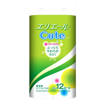 大王製紙　トイレットティシュー　キュート　ダブル　723111　1パック（12個入）