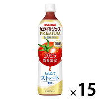 カゴメ トマトジュース プレミアム 食塩無添加 スマートPET 720ml 1箱（15本入）
