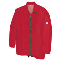 アイトス　エコショートコート（男女兼用）　レッド