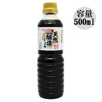 使用不可【アウトレット】【※税率要確認】伊賀越醤油　天然醸造醤油　1本（500ml）