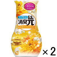 【アウトレット】トイレの消臭元　香りきらめくエッセンシャルアロマ　400mL　1セット（2個：1個×2）　小林製薬