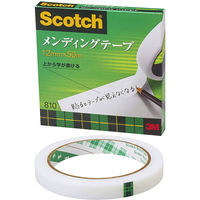 スコッチ メンディングテープ 大巻 3インチ 巻芯経76mm 詰替用 幅12mm×長さ50m 1巻 スリーエム 810-3-12
