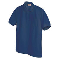 AITOZ（アイトス） ユニセックス 大きいサイズ 半袖ポロシャツ ネイビー 5L AZ-7615 1着（直送品）