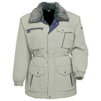 アイトス　防寒コート　アースグレー LL　AZ8205-003-LL　1着　（直送品）