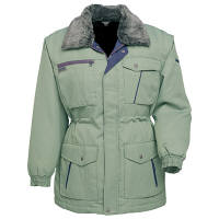 アイトス　防寒コート　グリーン 3L　AZ8205-015-3L　1着　（直送品）