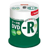 【アウトレット】イメーション　PCデータ用DVD-R　DVD-R4.7PWBX100SL　1パック(100枚入)
