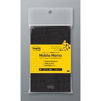 スリーエム　ポスト・イット 強粘着モバイルメモ Mサイズ 方眼 SSM-M02 ホワイト 縦125×横74mm　2冊　（直送品）