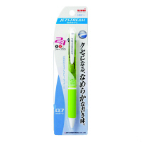 ジェットストリーム多機能ボールペン　2色+シャープ　0.7mm　MSXE3-500-07　緑　2本　三菱鉛筆uni　（直送品）