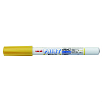 三菱鉛筆(uni)　アルコールペイントマーカー 細字　黄　油性マーカー　PXA-210　5本　（直送品）