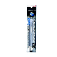 三菱鉛筆 ボールペン 油性 JETSTREAM 0.7mm シルバー軸 黒インク SXN-250-07