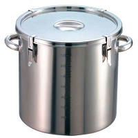 オオイ金属 アルマイト 段付二重食缶 （大量用） 250-X （50l