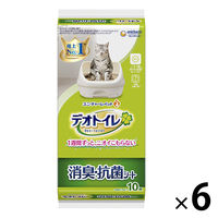 デオトイレ 消臭・抗菌シート 10枚入  6袋 ユニ・チャーム
