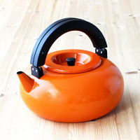 【アウトレット】フラットケトルマシュマロ　オレンジ　1個　シービージャパン