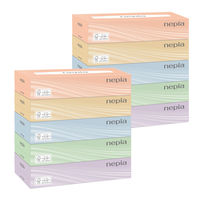 ティッシュペーパー 200組（5箱入） 1セット（2パック）ネピアティッシュ 王子ネピア