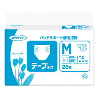 ネピアテンダー　大人用紙おむつ　テープ止めタイプ　M　1箱（56枚：28枚入Ｘ2パック）　王子ネピア